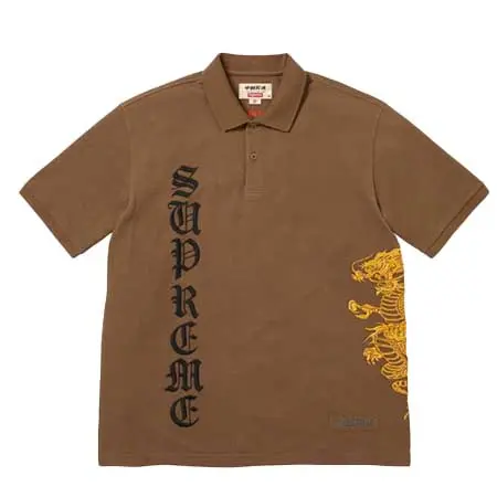 Supreme(シュプリーム) SupremeⓇ/The Great China Wall Dragon Polo