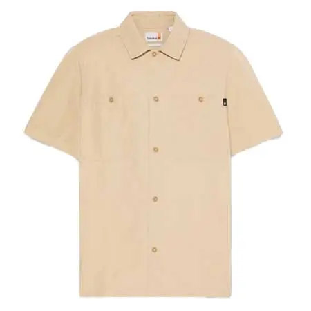 Timberland(ティンバーランド) コットンリネン ユーティリティ 半袖 シャツ TB0A5SK7Y94