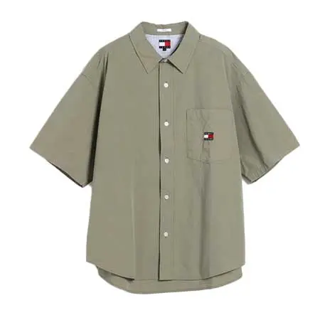TOMMY HILFIGER(トミーヒルフィガー) イージーポプリンショートスリーブオーバーシャツ DM18885