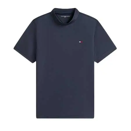 TOMMY HILFIGER(トミーヒルフィガー) ハイブリッドショートスリーブモックネックシャツ XSYMA605