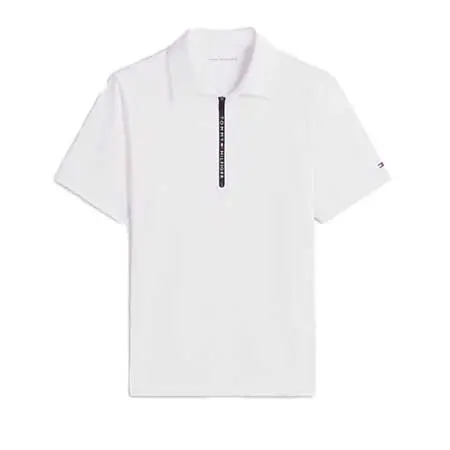 TOMMY HILFIGER(トミーヒルフィガー) UVプロテクションワッフルショートスリーブシャツ XSYMA633