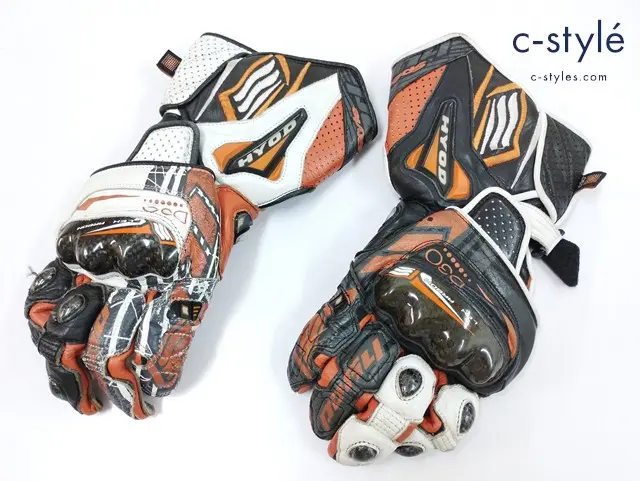 HYOD ヒョウドウ グローブ M ブラック×オレンジ D30 RACING GLOVE