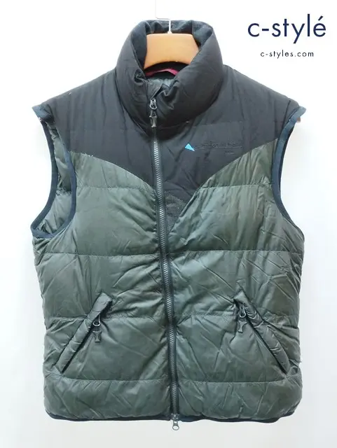 KLATTERMUSEN クレッタルムーセン ダウンベスト XXS ダークグリーン系 Bore Vest