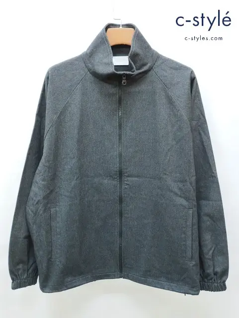 FLISTFIA フリストフィア ジャケット 3 チャコールグレー 日本製 Sporty Full Zip Jacket SF02016
