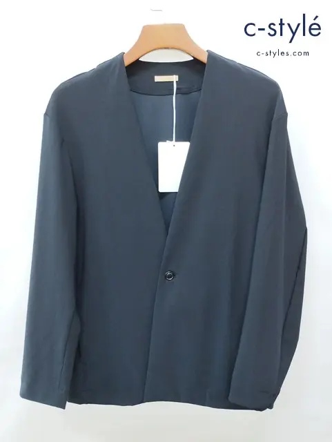 LAMOND ラモンド ジャケット 3 ダークネイビー系 日本製 PREMIUM STRETCH CARDIGAN LM-C-169