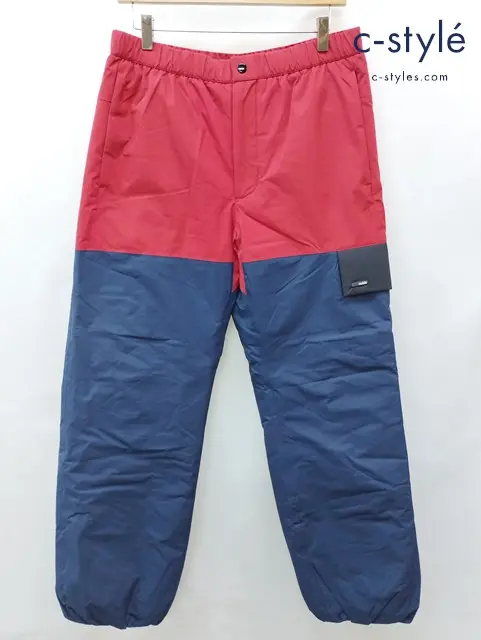 nobis ノビス パンツ M レッド×ネイビー ZHFUN0165