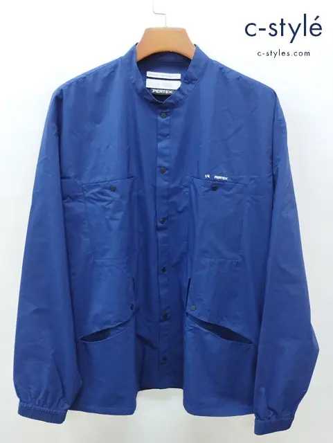 F/CE. エフシーイー PERTEX UTILITY SHIRT JK シャツジャケット L ブルー系 FPA02242U0002