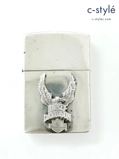 ZIPPO ジッポー オイルライター HARLEY-DAVIDSON シルバー ’94 イーグル 立体プレート