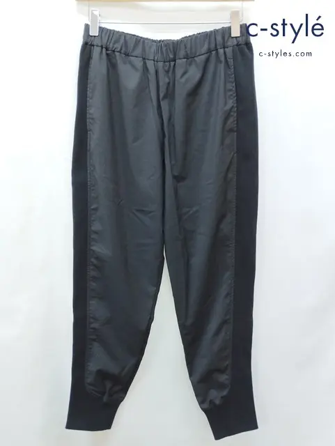 FLISTFIA フリストフィア 3 ブラック Sporty Trousers 日本製