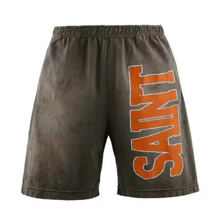 セントマイケル(SAINT Mxxxxxx) EASY SHORTS/CUT SEW / CHA