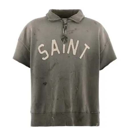 セントマイケル(SAINT Mxxxxxx) SS HALF ZIP SWEAT/SAINT / CHA