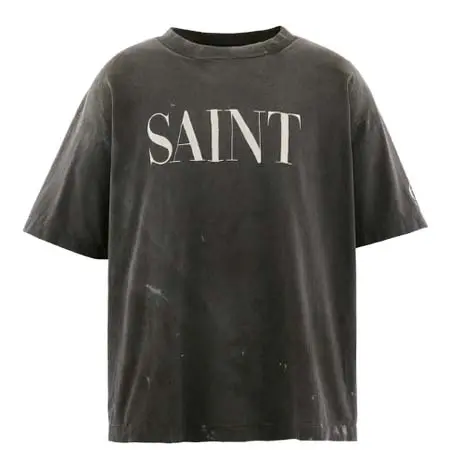 セントマイケル(SAINT Mxxxxxx) SS T-SHIRT/SAINT 666 / BLK