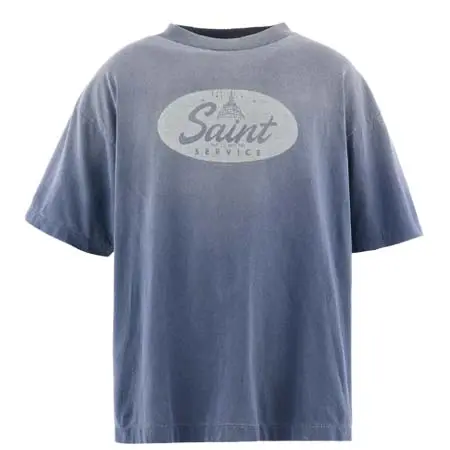 セントマイケル(SAINT Mxxxxxx) SS T-SHIRT/SAINT SERVICE / NVY