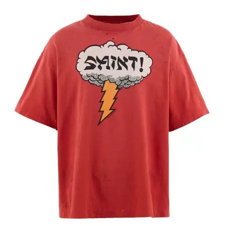 セントマイケル(SAINT Mxxxxxx) SS T-SHIRT/SAINT! / RED