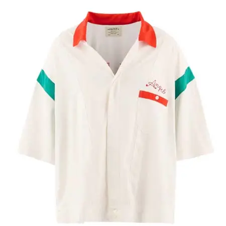 セントマイケル(SAINT Mxxxxxx) PIZZA SHIRT/SAINT / WHT