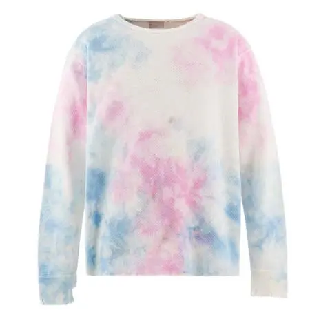 セントマイケル(SAINT Mxxxxxx) HONEYCOMB THARMAL SHIRT / TIE DYE
