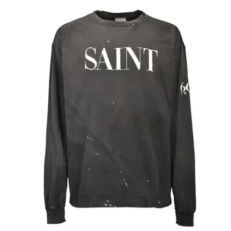 セントマイケル(SAINT Mxxxxxx) LS T-SHIRT/SAINT 666 / BLK