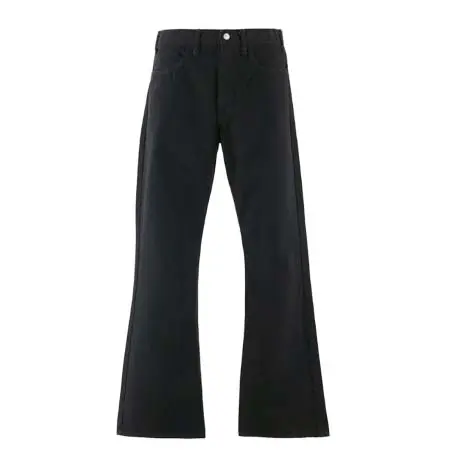 セントマイケル(SAINT Mxxxxxx) BLACK DENIM PANTS/FLARE / BLK
