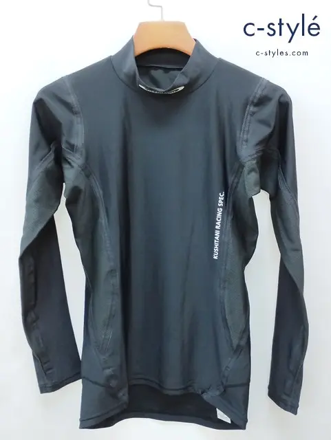 KUSHITANI クシタニ FLAT FIT UNDER TOPS アンダートップス L ブラック K-0213