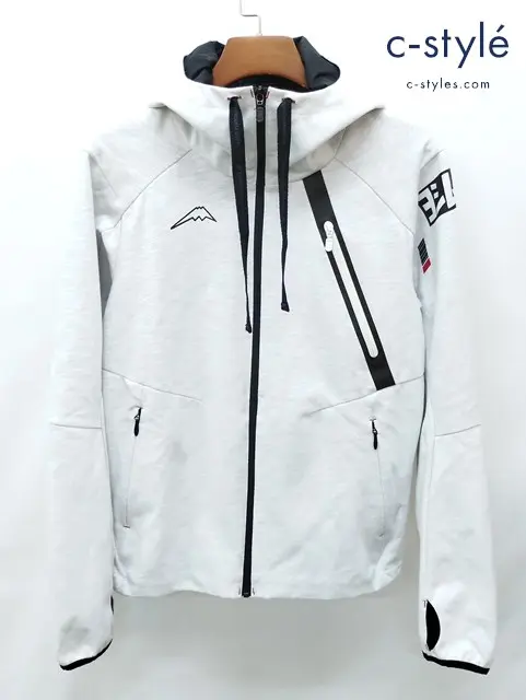 KUSHITANI×YOSHIMURA クシタニ×ヨシムラ MID PARKA パーカー L ホワイト K-1963Y