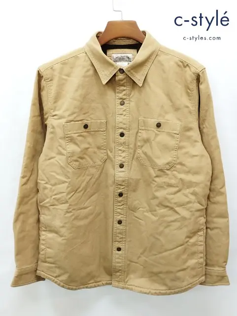 L.L.Bean エルエルビーン シャツジャケット M ベージュ 298148