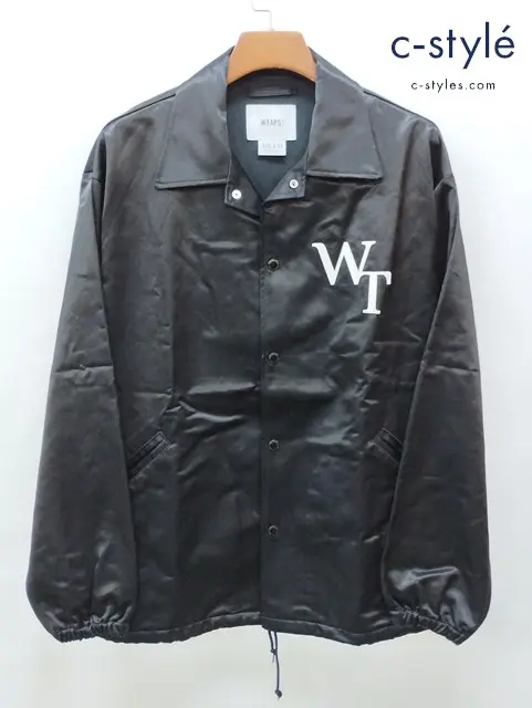 WTAPS ダブルタップス CHIEF JACKET チーフ ジャケット 03 ブラック 241TQDT-JKM02