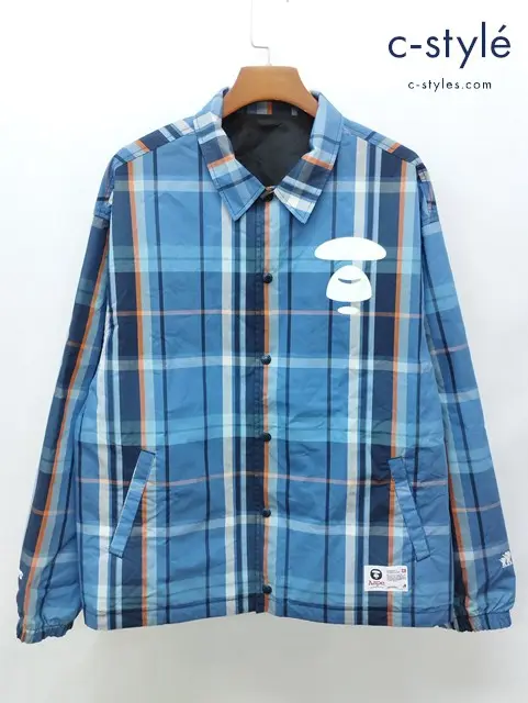 Aape by A BATHING APE ジャケット XL マルチカラー LIGHT WEIGHT JACKET リバーシブル