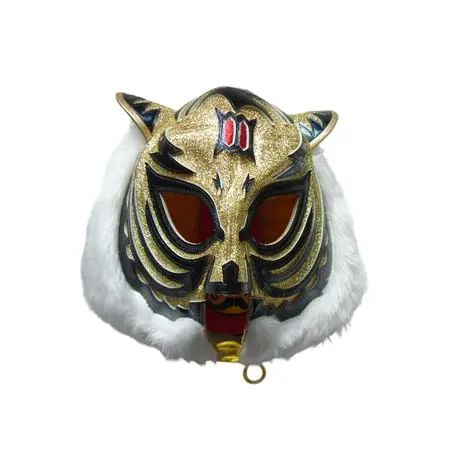 プロレスマスク(Pro Wrestling mask) 初代タイガーマスク Ⅲマーク エレファント OJISAN製 タグ付き レプリカ