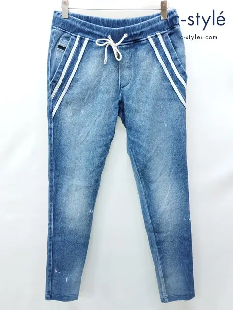 RESOUND CLOTHING リサウンドクロージング EX denim jersey EDGE デニムパンツ 1 インディゴ RC33-ST-0140