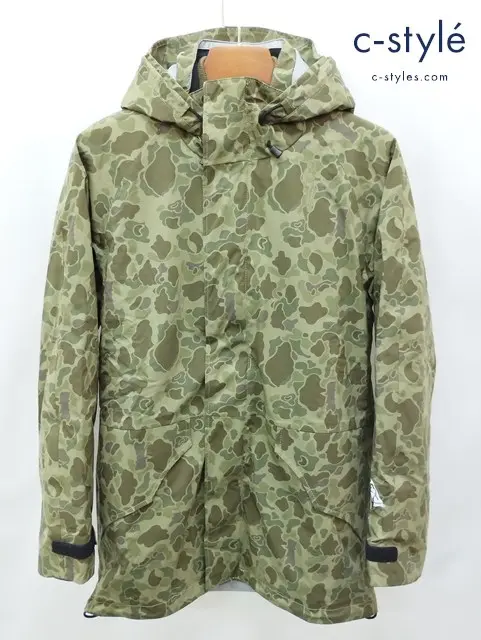 HYSTERIC GLAMOUR ヒステリックグラマー フーデッドジャケット S カーキ 0253AC02 0253AB10