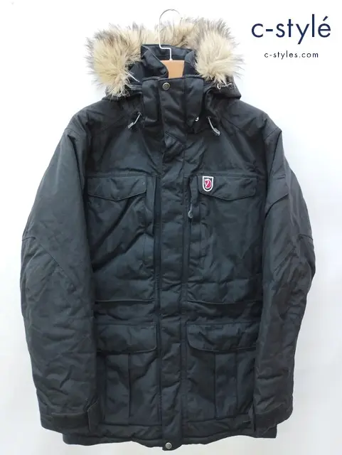 FJALL RAVEN フェールラーベン 中綿コーディアックパーカー L ブラック FR-80630