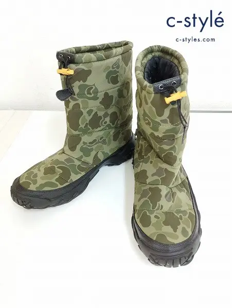 HYSTERIC GLAMOUR ヒステリックグラマー スノーブーツ マルチカラー カモフラージュ柄