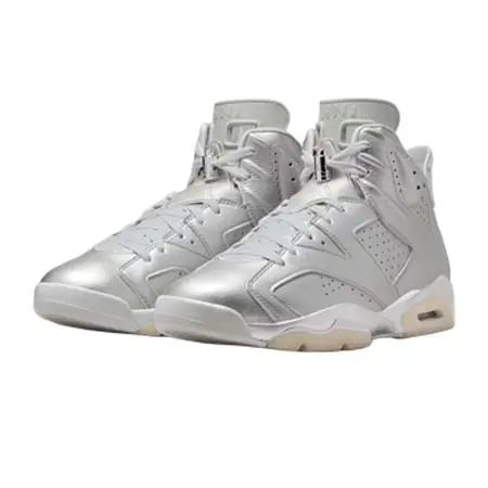 ナイキ(NIKE) エア ジョーダン 6 レトロ x パリ サンジェルマン (PSG) “Metallic Silver” [IQ5135-001]