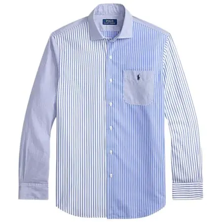 ラルフローレン(RALPH LAUREN) Polo Ralph Lauren クラシック フィット ストライプド ブロードクロス ファン シャツ [100087529]