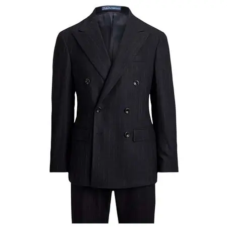 ラルフローレン(RALPH LAUREN) Polo Ralph Lauren Polo テーラード フィット ピンストライプ ウール スーツ [100058559]