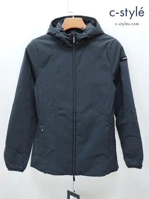 nobis ノビス ジャケット S ブラック ZJSTF0690 レディース