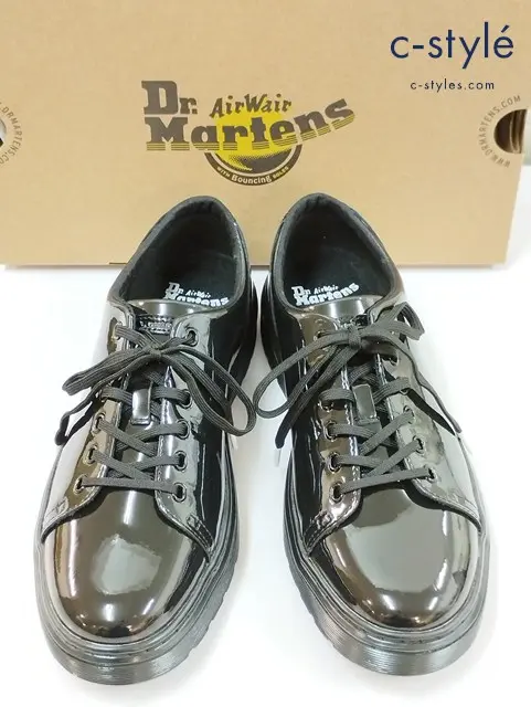 Dr.Martens ドクターマーチン シューズ UK8 ブラック DANTE PATENT 26136001