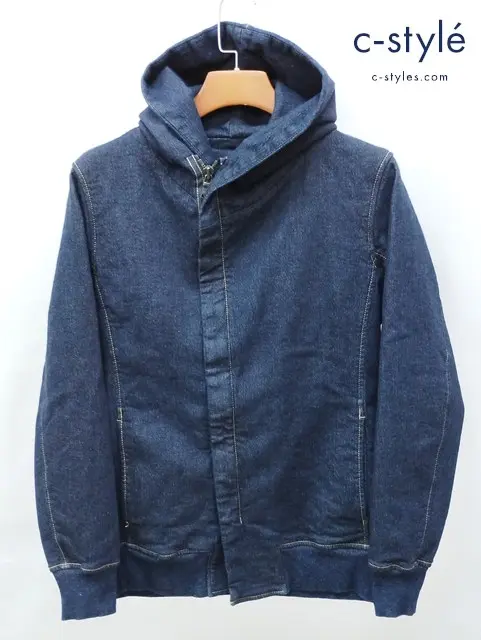 wjk ダブルジェイケイ Denim Riders Parka デニムパーカー M インディゴ 2026 dj06v