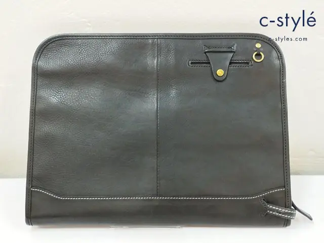土屋鞄 URBANO クラッチバッグ ブラック 鞄 カバン