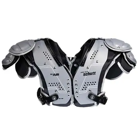 シャット(Schutt) アメリカンフットボール XV 多目的ショルダーパッド – エア