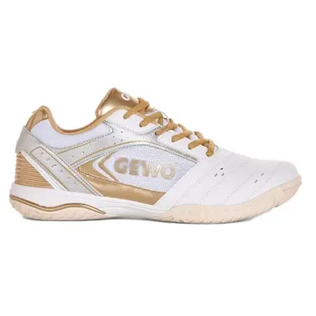 ゲウォ(GEWO) 卓球 シューズ GEWO Shoe Gold Flex (white/gold)