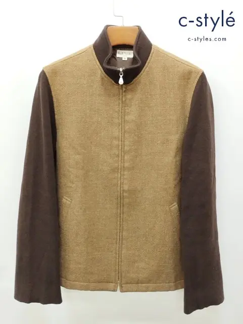 Paul Smith ポールスミス ブルゾン M ブラウン 日本製 PS-5800