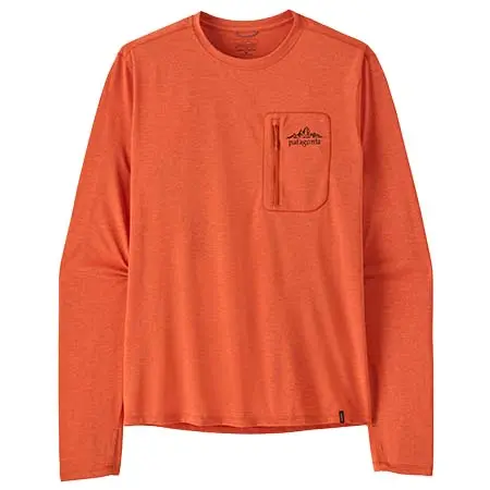 パタゴニア(patagonia) メンズ・ロングスリーブ・キャプリーン・クール・サン・シャツ クラウド・クラッグ・クレスト 44933