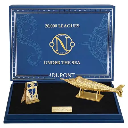 デュポン(S.T.Dupont) ライターセット コレクションセット 20’000 Leagues under the seas オーシャンブルー C23050