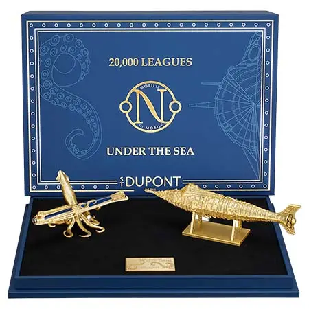 デュポン(S.T.Dupont) コレクションセット ライティングセット 20’000 Leagues under the seas オーシャンブルー 420050XL