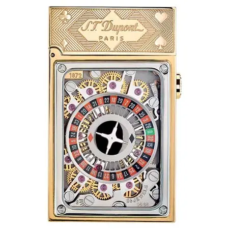 デュポン(S.T.Dupont) ライター オートクレアシオン カジノ ゴールド 016358