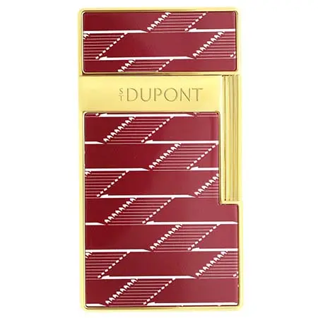 デュポン(S.T.Dupont) ライター ビッギー ラッカー Monogram 1872 ボルドー 025078B