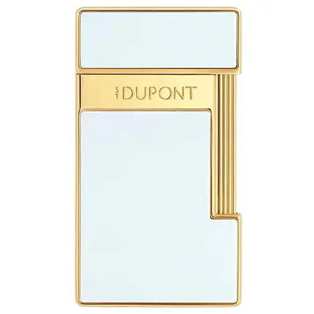 デュポン(S.T.Dupont) ライター スリミー ゴールデン ホワイト 028224
