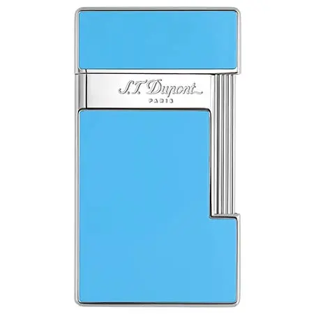 デュポン(S.T.Dupont) ライター スリミー クロム ターコイズブルー 028007