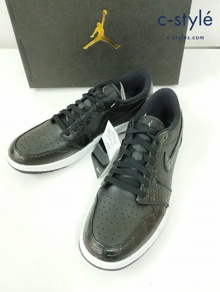 NIKE ナイキ スニーカー 28cm ブラック AIR JORDAN 1 LOW GOLF DD9315-003